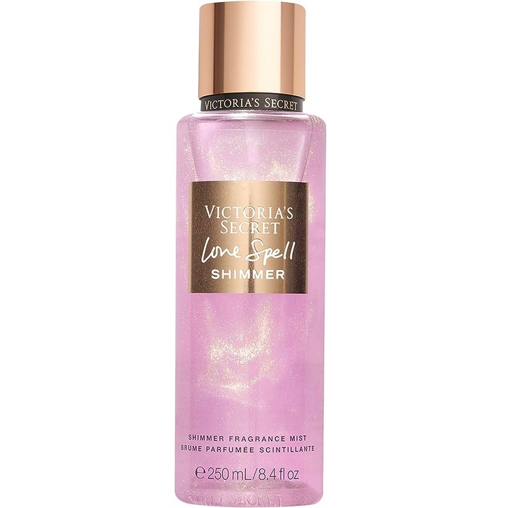 Parfümös testpermet, Victoria's Secret, Love Spell Shimmer, 250 ml