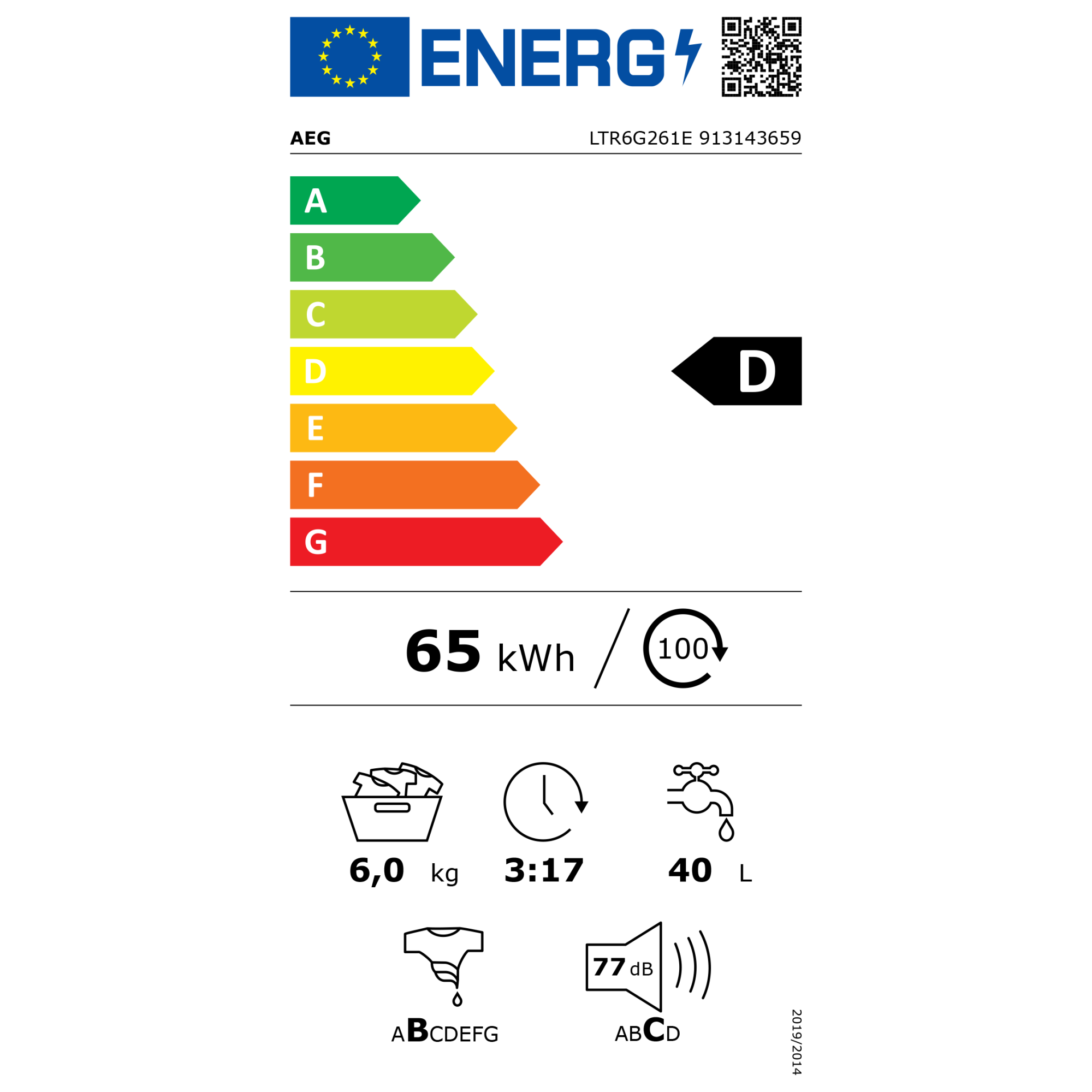 Masina de spalat cu incarcare superioara AEG LTR6G261E, 6 kg, 1200 rpm, ProSense, Eco TimeSave, LiquiDose, clasa energetica D, alb