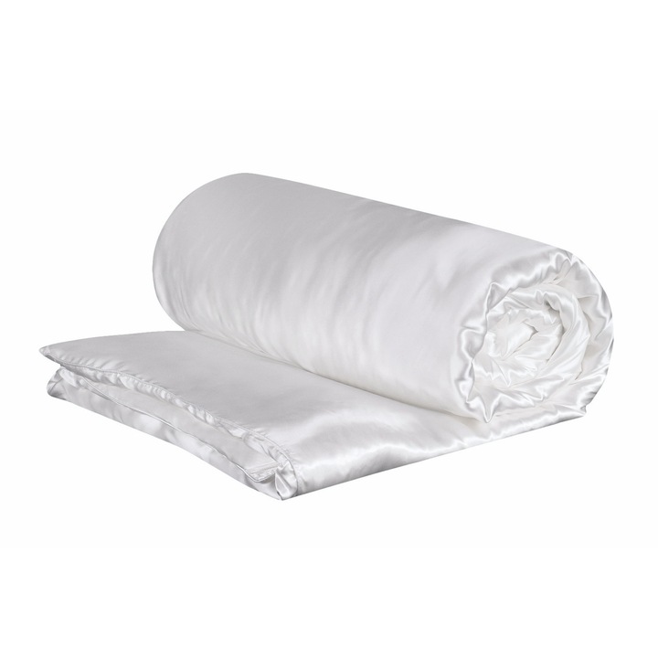 Pilota din matase, Malbery, 200x220mm, Alb