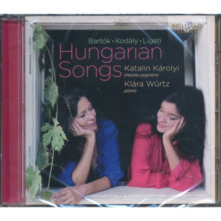 Katalin Karolyi & Klara Wurtz: Hungarian Songs: Bartok / Kodaly & Ligeti [CD]