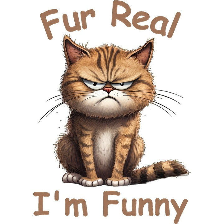 Sticker decorativ Pisica, Maro, 85 cm, 1313STK