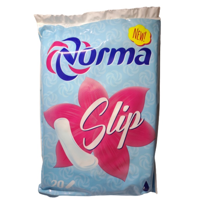 Absorbante zilnice, Norma, Slip, 20 bucati