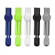 Set 5 sireturi elastice, zggzerg, cu sistem de blocare si design NO TOUCH, extensibile, ajustabile, montare rapida, utilizabil pentru copii si persoane in varsta, pentru adidasi Pantofi de drumetie Pantofi de bord Pantofi casual, Multicolor