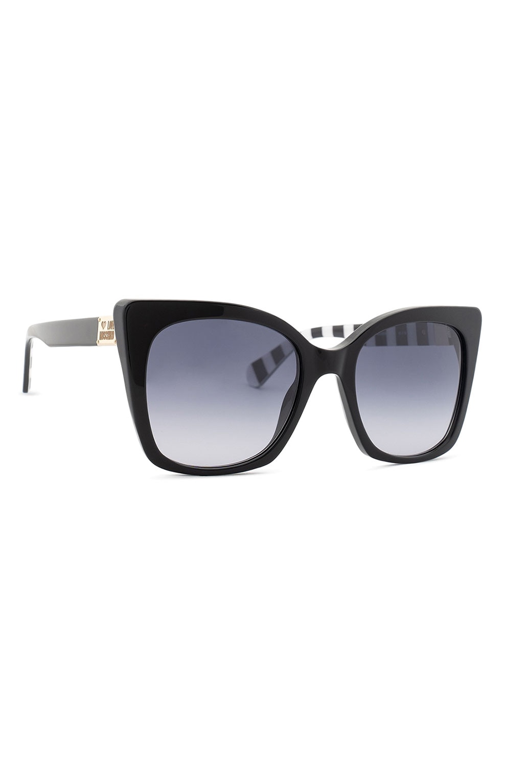 ♡F. Love Moschino, Ochelari de soare butterfly cu lentile in degrade
