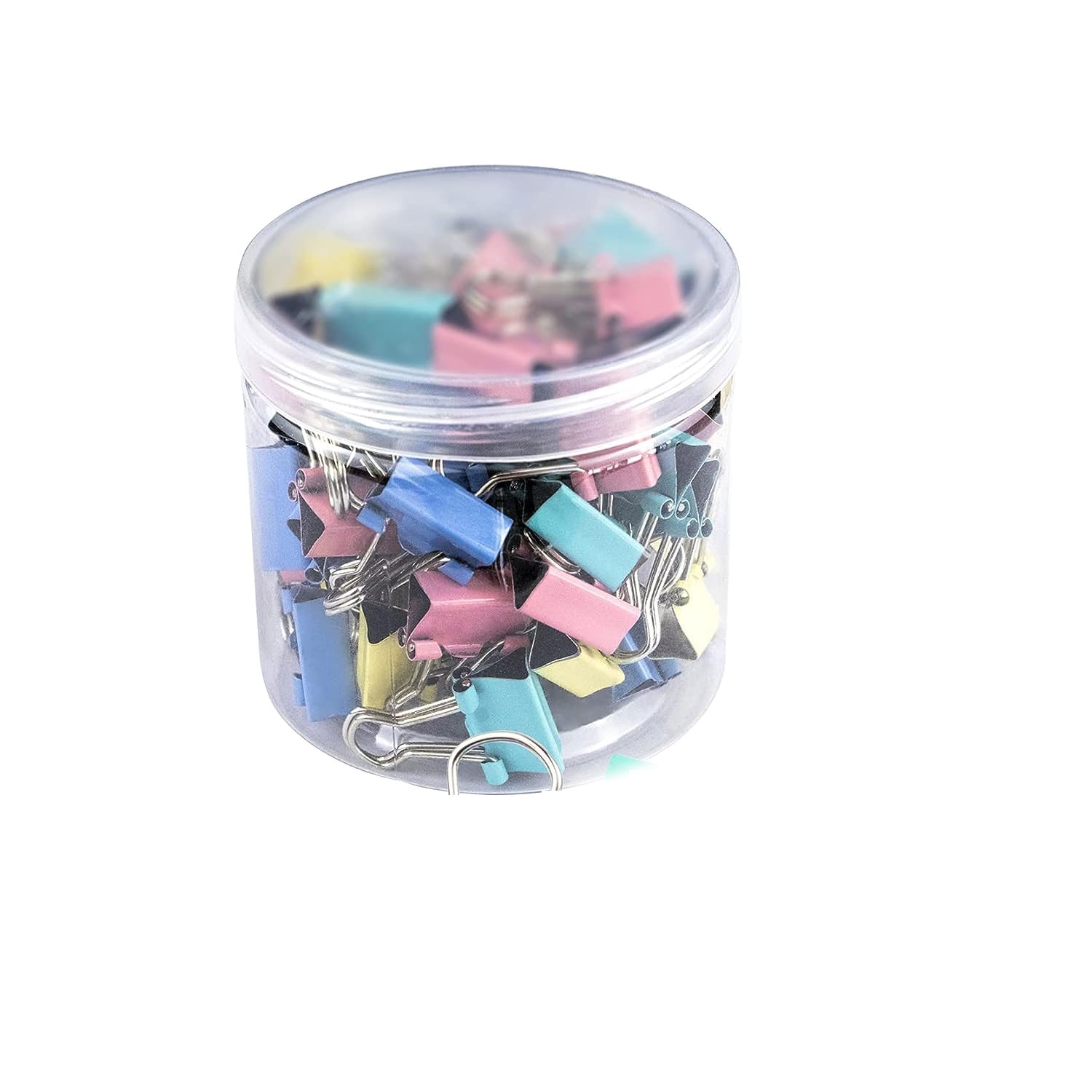 Clipsuri Checu Set 82 clipsuri, JENUOS®, 15 mm, 19 mm, 25 mm, Multicolor - eMAG.ro