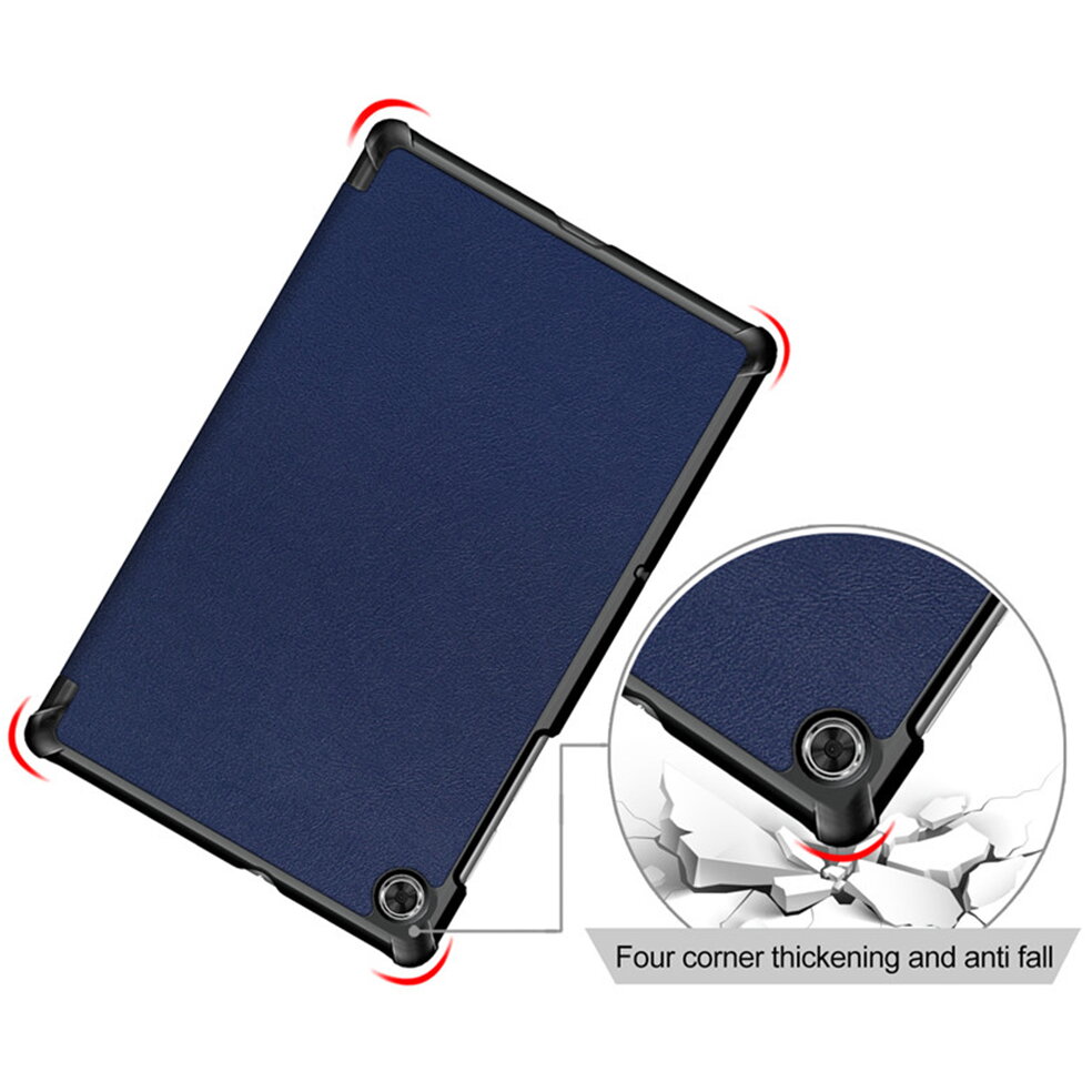 Husa pentru Lenovo Tab M10 Plus Gen 3 (TB-125F/TB-128F) - Techsuit FoldPro - Rosu