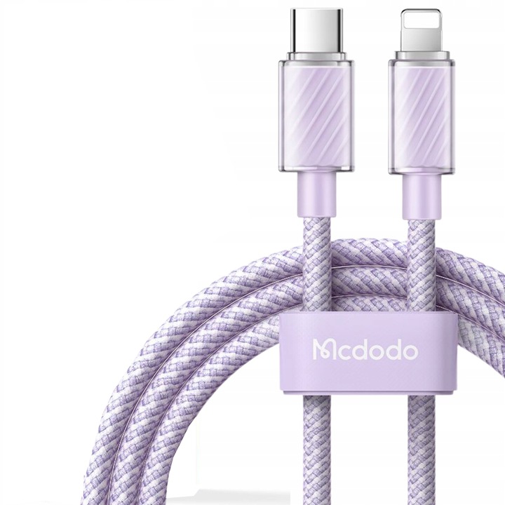 Usb-C Kábel Mcdodo Dichromatic, 100W, 2M, Lila