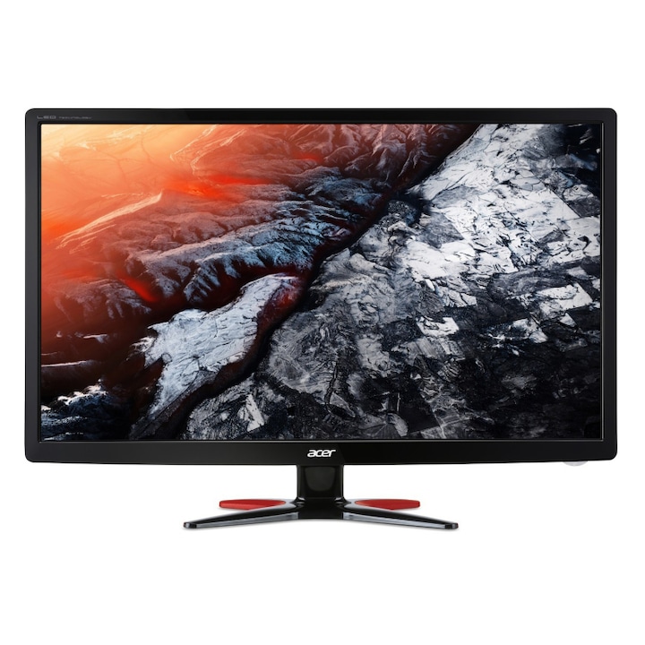 Acer GF246bmipx TN LED monitor, 24", Full HD, VGA, HDMI, Display Port, Fekete