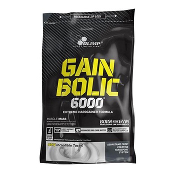 Gainer Olimp Sport Nutrition Gain Bolic 6000, Ciocolata, 1kg Gainer Olimp Sport Nutrition Gain Bolic 6000, Ciocolata, 1kg