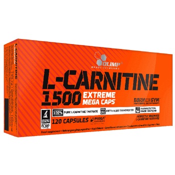 L Carnitina Olimp Sport Nutrition L-Carnitine 1500 Extreme Mega, 120 capsule L Carnitina Olimp Sport Nutrition L-Carnitine 1500 Extreme Mega, 120 capsule