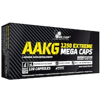 AAKG Pre Workout, Olimp Sport Nutrition AAKG 1250 Extreme Mega, 120 capsule