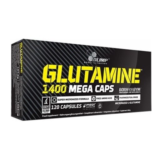 Glutamina Olimp Sport Nutrition Glutamine 1400 Mega Caps, 120 capsule