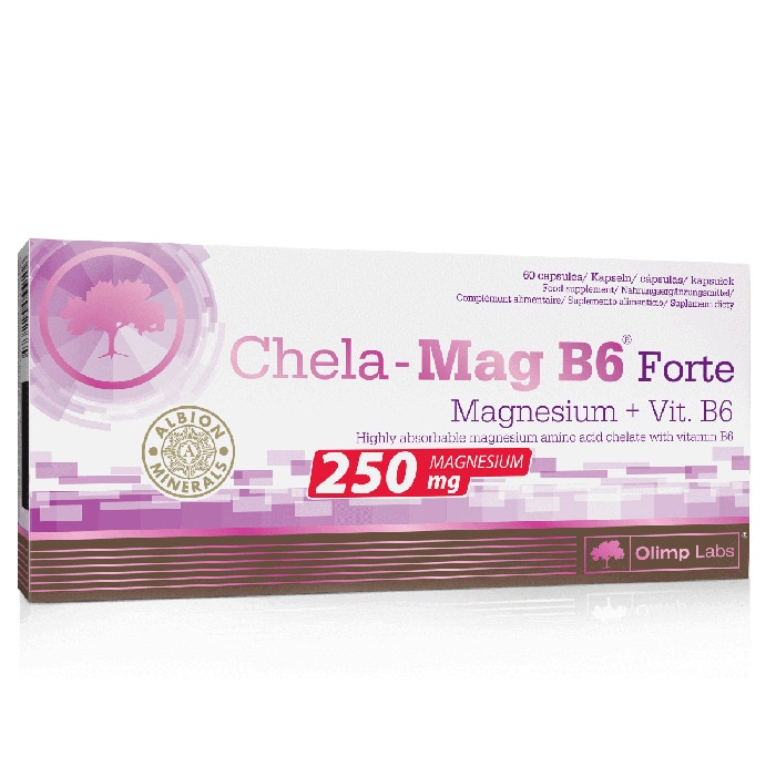 Magneziu si vit B6, Olimp Sport Nutrition ChelaMag B6 forte mega caps, 60 caps