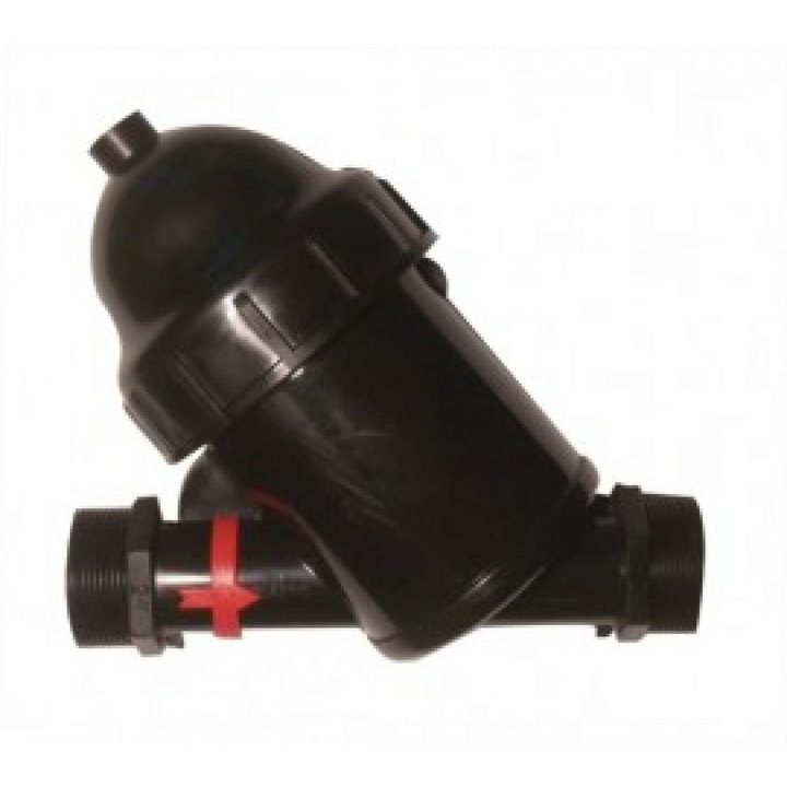 Filtru cu sita Technoplastic 1½", 8 mc/h, 125 microni, 6 Atm