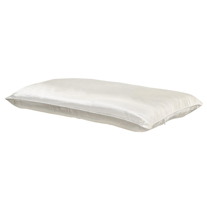 Perna, Malbery, Matase, Fermitate medie, 40 x 60 cm, Alb