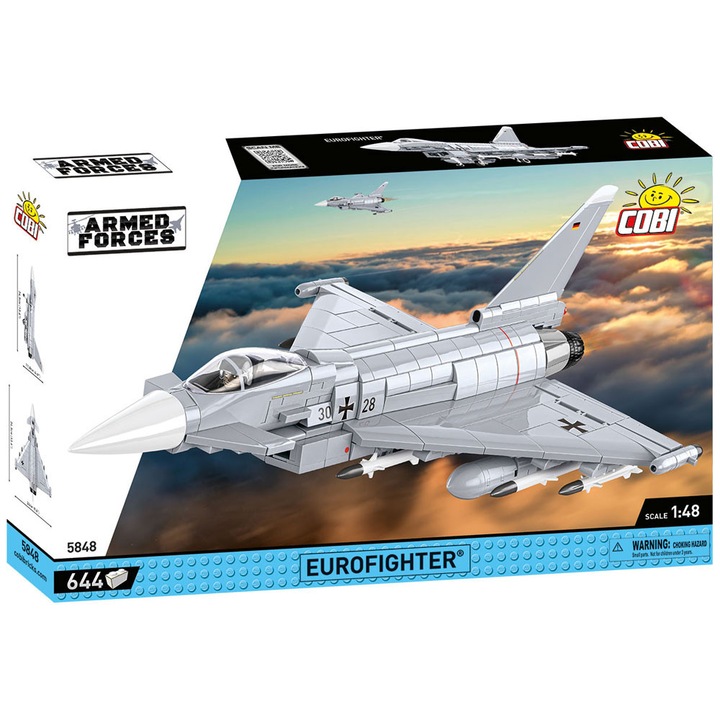 Set de Construit Eurofighter 2023 Edition, 644 piese
