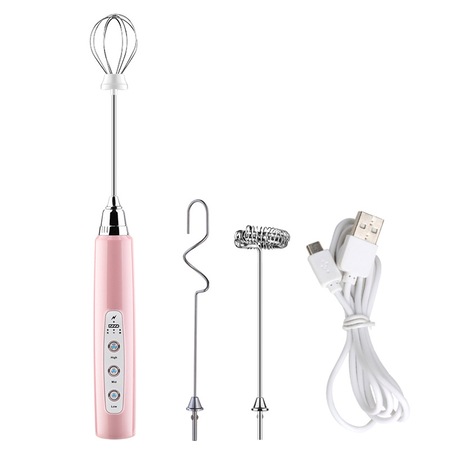 Mixer spuma lapte electric, Sundiguer, 3 capete interschimbabile ...
