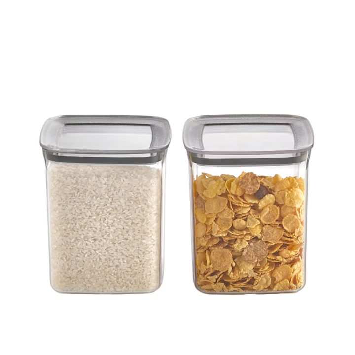 2 élelmiszeres doboz készlet VA™ VP.252, 2 x 1500 ml, átlátszó