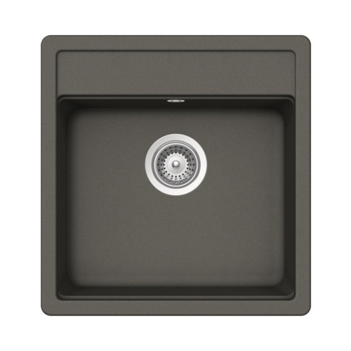 Chiuveta Bucatarie Centa Alcor 50 49x51 Cm Maro Inchis