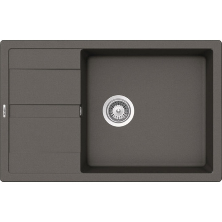 Chiuveta Bucatarie Centa Felis 60 78x50 Cm Maro Inchis