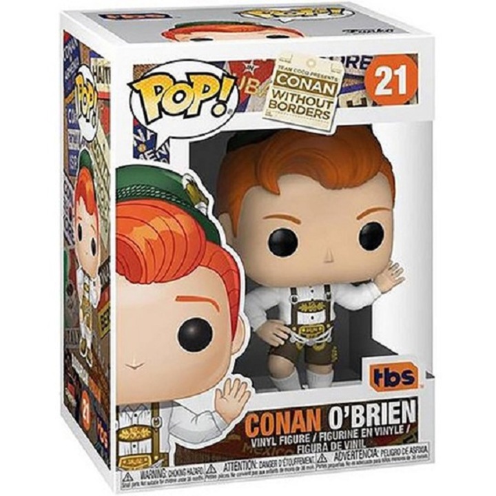 Фигурка Funko POP Conan Without Borders O'Брайън SE 21, 10 см, Многоцветен