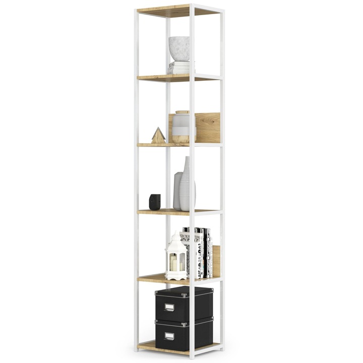 Akord LOFT polc, kézműves tölgy, 40x192x32 cm