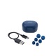 Casti True Wireless JVC HA-A30T-A-U, In Ear, Bluetooth, Microfon, Noise Canceling, Albastru