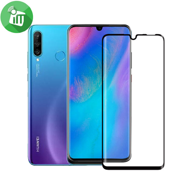 Folie Sticla Protectie Ecran Pentru Huawei P30 Lite, Sticla Securizata, Full Glue, BzStore