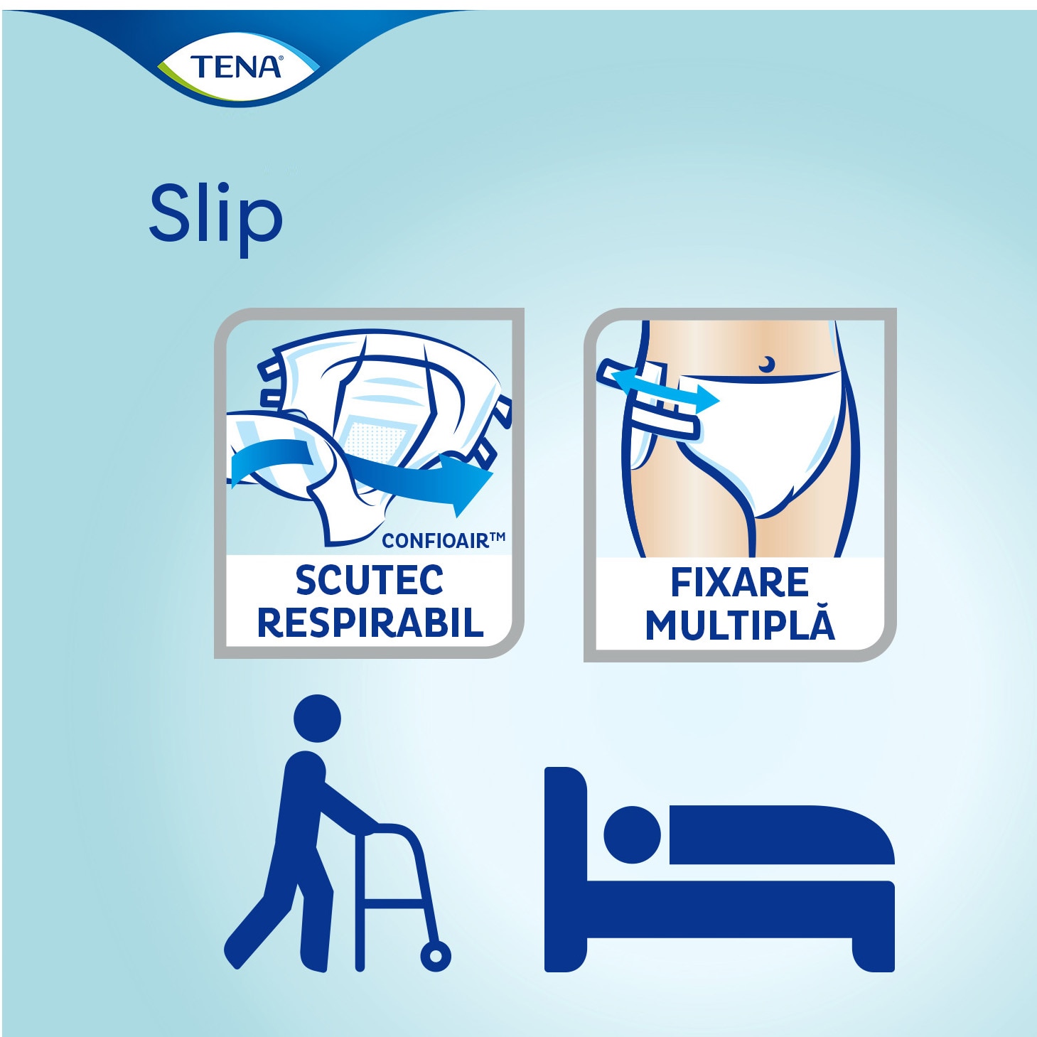 Пелени за възрастни при инконтиненция Tena Slip Plus, Размер M, 30 бр ...