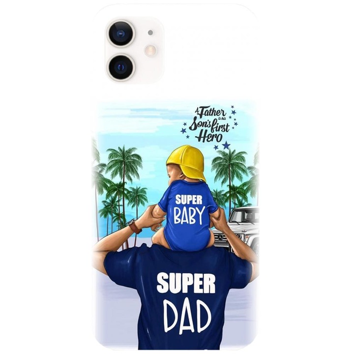 Apple iPhone 12 Mini - Super dad modellel kompatibilis szilikon tok