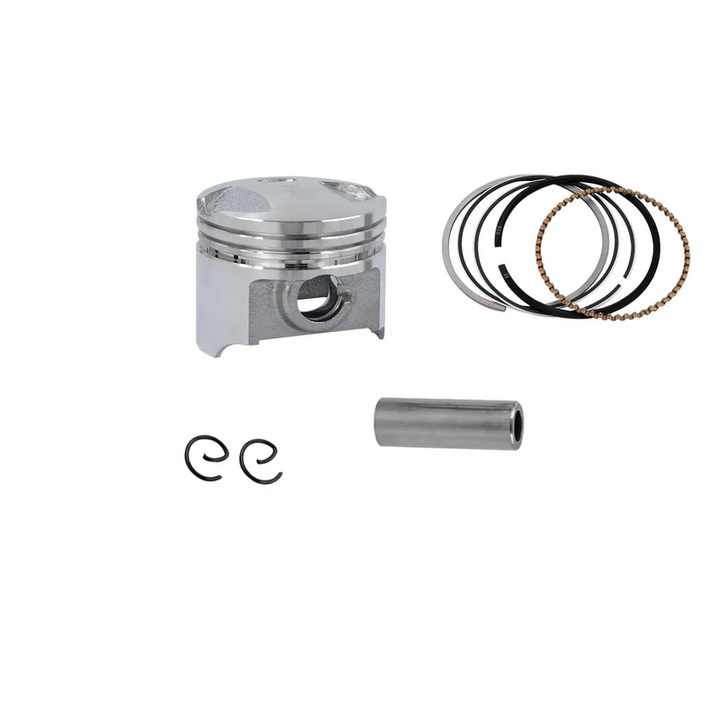 Kit piston compatibil cu scuter/motocicleta, pentru Piaggio 4 timpi, 2 valve, 39mm, 50CC, ABO-086881