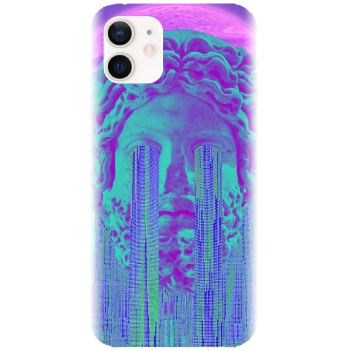 Az Apple iPhone 12 Mini - Glitch modellel kompatibilis szilikon borítás