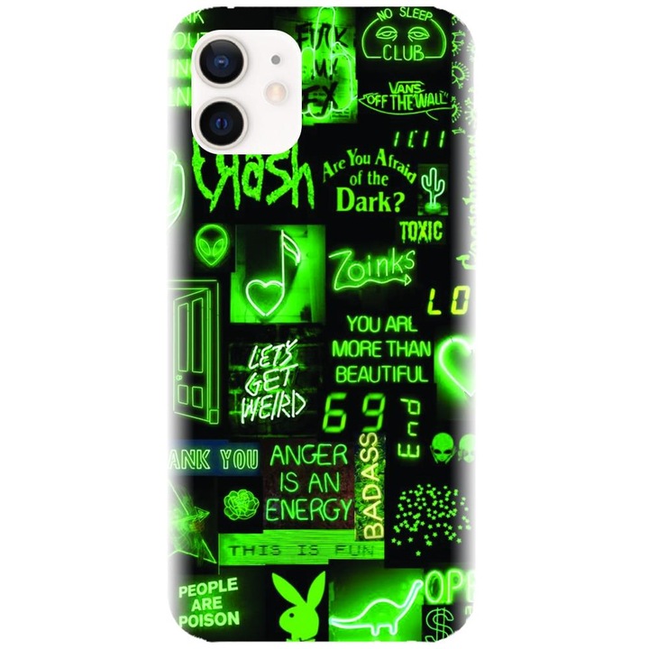 Apple iPhone 12 - Fresh Green modellel kompatibilis szilikon tok