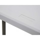 Masa pliabila dreptunghiulara TECHNICA, din polietilena, 120x60x74 cm, structura stabila si rezistenta, usor de transportat si depozitat, ideala pentru evenimente, catering, gradina si uz casnic, gri