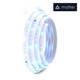 Banda extindere de 2 metri pentru Nanoleaf Essentials Lightstrip Starter Kit Matter, control vocal, WiFi, RGB