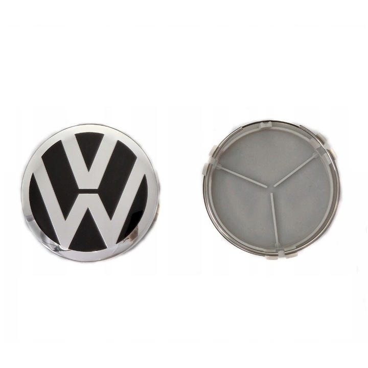 Set 2 capacele Volkswagen 75mm pentru jante aliaj de pe Mercedes