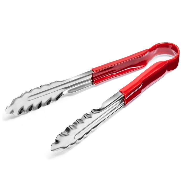 Щипка за сервиране, червена, FORGAST FG11118, HACCP