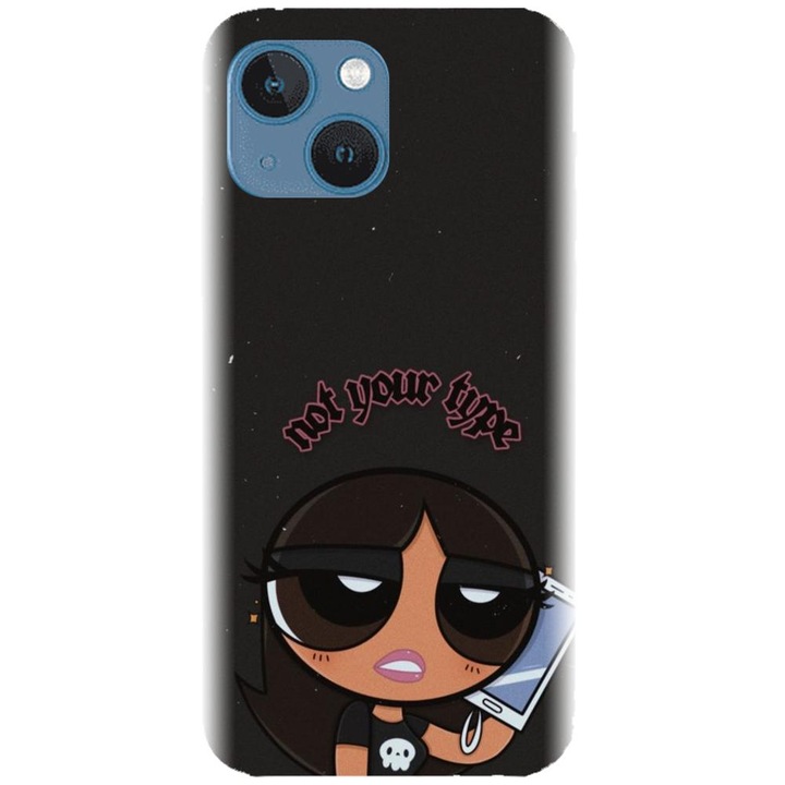 Силиконов кейс, съвместим с модел Apple iPhone 14 Plus - Not Your Type