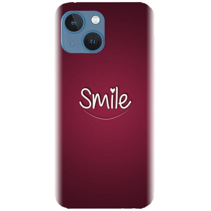 Az Apple iPhone 13 Mini - Smile Love modellel kompatibilis szilikon tok