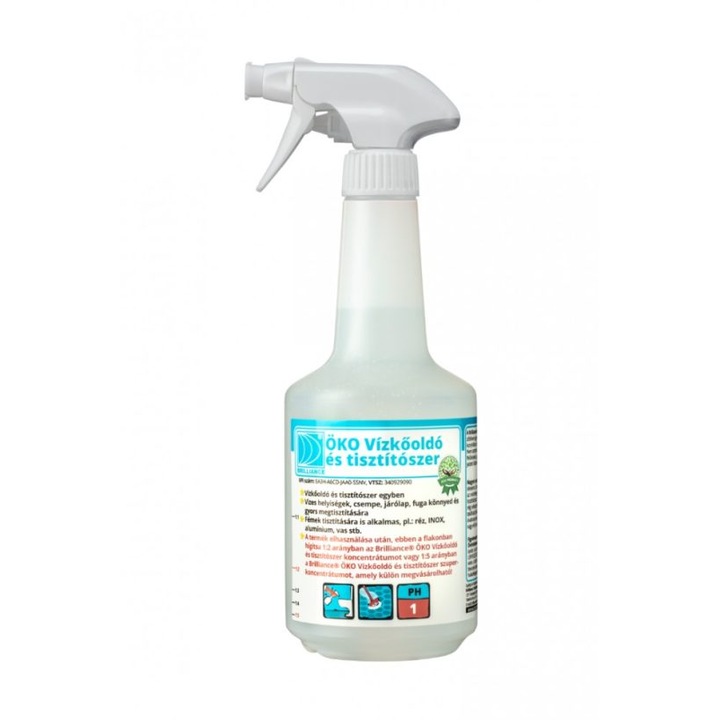 Brilliance, ÖKO vízkőoldó és tisztítószer 750 ml