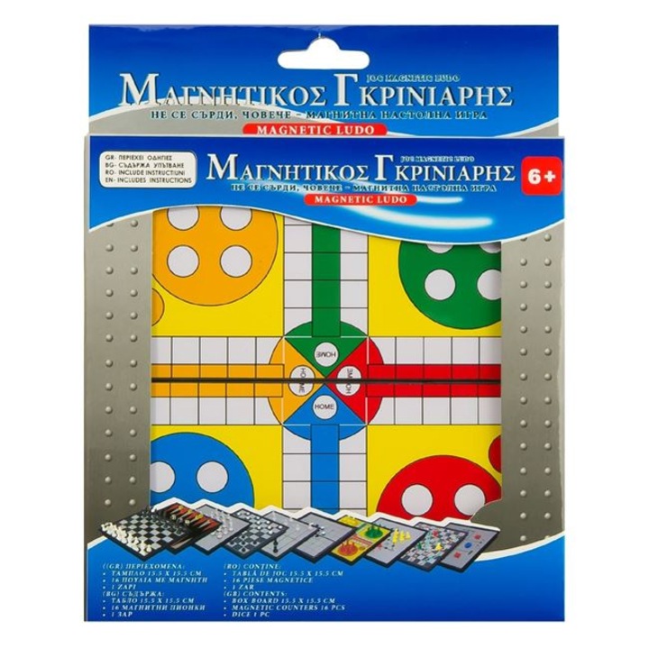 Joc de societate magnetic portabil nu te supara frate multicolor