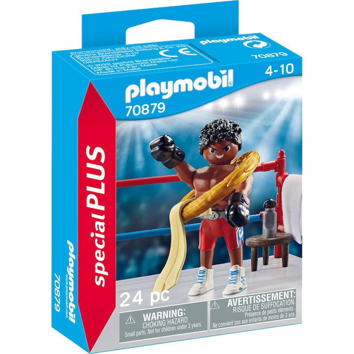 Playmobil Special Plus - Campion de box