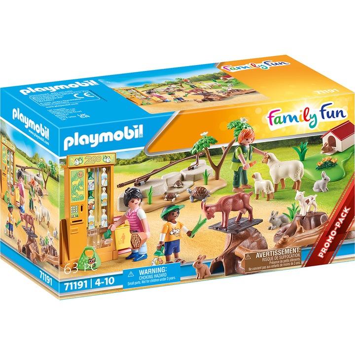 Playmobil Family Fun – Állatok az Állatkertből