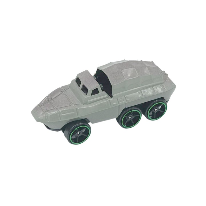 Детска кола дино сива 8см