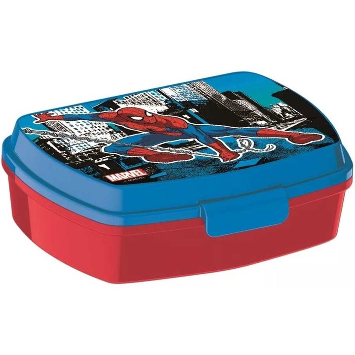 Pókember szendvicsdoboz thwip