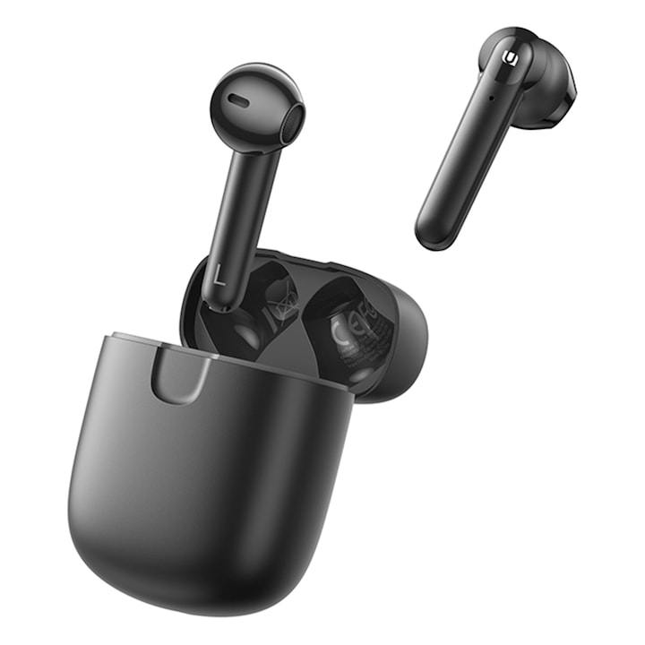 Bluetooth безжични водоустойчиви шумопотискащи слушалки, Ugreen HiTune T2 (80653), черни