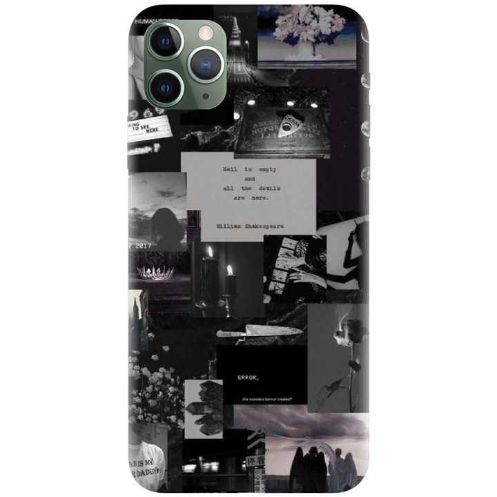 Az Apple iPhone 11 Pro Max - Collage Error modellel kompatibilis szilikon tok