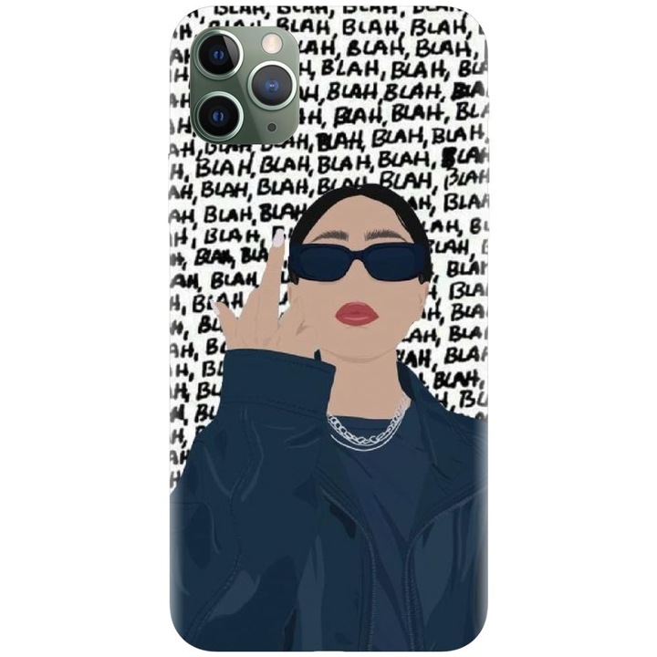 Силиконов калъф, съвместим с Apple iPhone 11 Pro - модел Girl Power