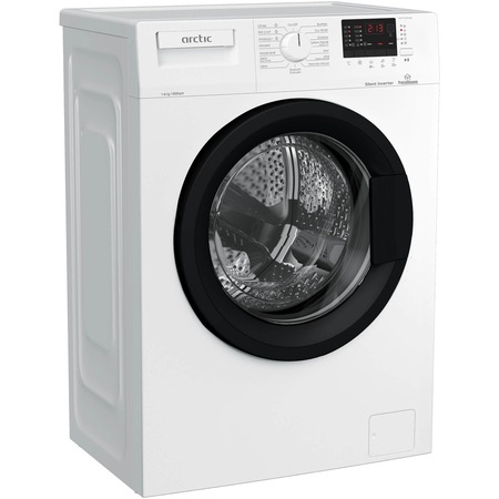 Masina de spalat rufe Slim Arctic APL61024XLWB, 6 kg, 1000 rpm, Clasa D, Motor Silent Inverter, Child Lock, Digital Display, Add-In, Alb