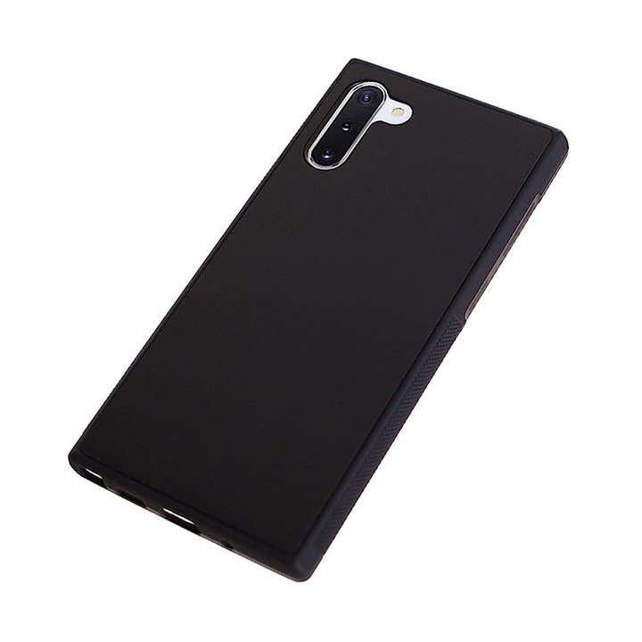 Протектор, съвместим със Samsung Note 10 Plus, технология Nano-Suction, черен